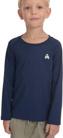 img 1 attached to Midubi Lightweight Compression T Shirts Undershirts Boys' Clothing for Underwear