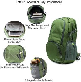 img 2 attached to 🎒 OneTrail Packable Ultralight Washable Daypack