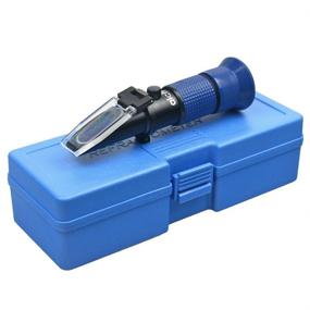 img 4 attached to Aichose Refractometer for Measuring Sugar Content in Fruit, Honey and Syrup - 0-80% Brix Meter with Automatic Temperature Compensation