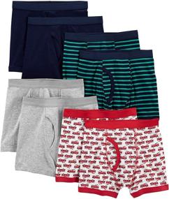 img 3 attached to Get Your Little One Comfortable with Simple Joys by Carter's 8-Pack Boys' Underwear