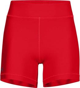 img 1 attached to Stay Cool and Comfortable ❄️ with Under Armour Women's HeatGear Middy Shorts