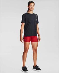 img 3 attached to Stay Cool and Comfortable ❄️ with Under Armour Women's HeatGear Middy Shorts