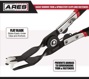 img 3 attached to 🔧 ARES 71134 - Trim and Upholstery Clip Removal Plier - Effortlessly Extracts Fasteners and Prevents Damage to Trim