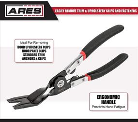 img 2 attached to 🔧 ARES 71134 - Trim and Upholstery Clip Removal Plier - Effortlessly Extracts Fasteners and Prevents Damage to Trim