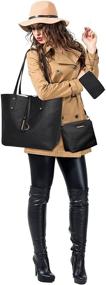 img 3 attached to 👜 Кожаные плечевые сумки Montana West: стильные сумки и кошельки для девушек в стиле хобо
