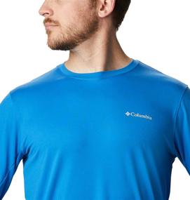 img 1 attached to 👕 Columbia Men's Tech Trail Long Sleeve Crew II: High-Performance Comfort for Outdoor Enthusiasts