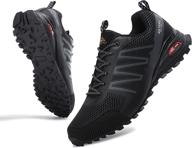 astero lightweight athletic cushioning trekking shoes for men in athletic style logo