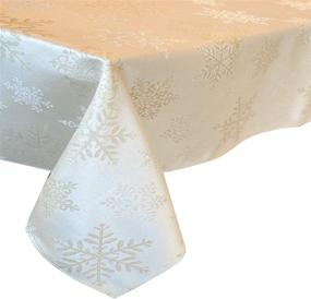 img 2 attached to ❄️ Snowflake Resistant Tablecloths for Christmas at Newbridge