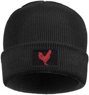 flyspacs beanie winter rooster papercut логотип