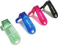 🥤 garageseoul water bottle clip & holder pack of 4 for outdoor camping, travel, fitness, yoga - cellphone stand included логотип