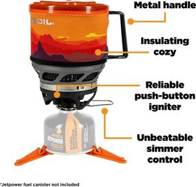 img 1 attached to Jetboil MiniMo: The Ultimate 🔥 Camping and Backpacking Stove Cooking System