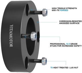 img 3 attached to 🚗 Подъемный комплект уровния с передними проставками страт в 3 дюйма и задними в 2 дюйма, сделанными методом штамповки, совместимый с Chevrolet Silverado 1500 и GMC Sierra 1500 с 2007 по 2019 год.