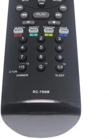 img 2 attached to 📱 DEHA RC-799M Remote Control: Compatible with ONKYO 24140799 Home Theater Remote Control (RC-799M)