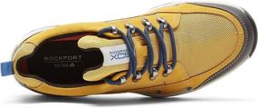 img 2 attached to Rockport Spruce Blucher Walking Mustard Men's Shoes for Athletic