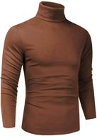 👕 men's lightweight turtleneck pullover sleeve shirt in shirts - clothing logo