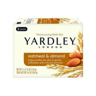 🛁 yardley london oatmeal and almond moisturizing bath bar - 2 pack, 4.25 oz each logo