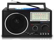 📻 ultimate handheld solar powered shortwave am/fm radio speaker with bluetooth/usb/sd input - perfect for on-the-go enthusiasts logo
