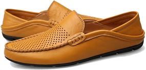 img 3 attached to 👞 Stylish and Comfortable MCICI Loafers: Breathable Men's Slip-On Shoes for Driving and Casual Wear