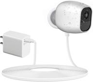 arlo power cables 10ft and charger: weatherproof indoor/outdoor solution for arlo pro, pro 2 & go cameras logo