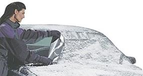 img 3 attached to 🧤 Keep Your Windshield Winter-Ready with the Jumbo Size Sno-Off Windshield Cover