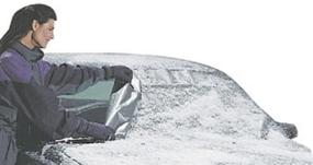 img 1 attached to 🧤 Keep Your Windshield Winter-Ready with the Jumbo Size Sno-Off Windshield Cover