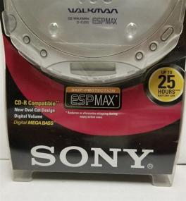 img 1 attached to Sony D-E220 ESPMAX CD Walkman Player - Silver/Grey