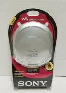 sony d-e220 espmax cd walkman player - silver/grey logo