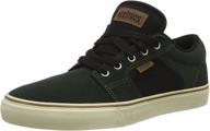 👟 etnies barge skate shoes in green and black logo