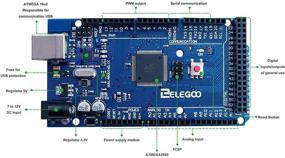 img 3 attached to 🔧 Mega R3 Board by ELEGOO - ATmega 2560 + USB Cable - Ideal for Arduino IDE Projects - RoHS Compliant