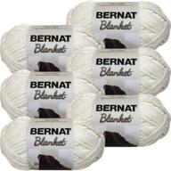 🧶 bernat blanket yarn 6 pack vintage white logo