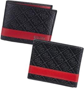 img 3 attached to Guess Leather Bifold Wallet Black Men's Accessories in Wallets, Card Cases & Money Organizers