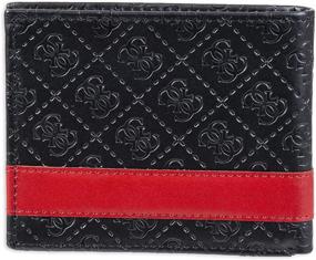 img 2 attached to Guess Leather Bifold Wallet Black Men's Accessories in Wallets, Card Cases & Money Organizers