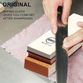 img 2 attached to Enhance Your Sharpening Skills with KING Whetstone Starter Combination Original