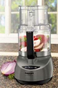 img 2 attached to Cuisinart CFP-9GMPCY 9-Cup Food Processor - Gunmetal: Efficient Kitchen Appliance for Easy Meal Preparation