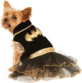 img 4 attached to 💃 Pet Tutu Dress - Rubie's Costume Company, DC Comics Batgirl Inspired