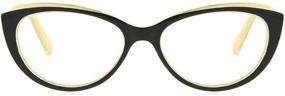 img 3 attached to 👓 Sofia Vergara Foster Grant Women's Cat-Eye Reading Glasses