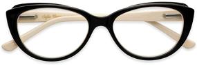 img 1 attached to 👓 Sofia Vergara Foster Grant Women's Cat-Eye Reading Glasses