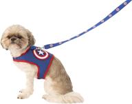 marvel classic captain america pet leash & harness combo – ultimate safety and style for your furry superhero! logo