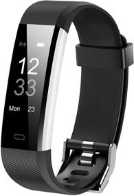 img 4 attached to Eurans Fitness Tracker with Heart Rate and Sleep Monitor for Men and Women - Activity Tracker with Message Reminder, Step and Calorie Counter Pedometer Watch