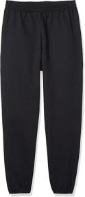img 2 attached to Hanes Ecosmart Fleece Sweatpant Black Sports & Fitness for Team Sports
