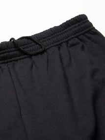 img 1 attached to Hanes Ecosmart Fleece Sweatpant Black Sports & Fitness for Team Sports