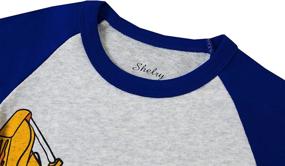 img 1 attached to Dinosaur Sleepwear for Boys: Shelry Children Pajamas - Shop Clothing, Sleepwear & Robes