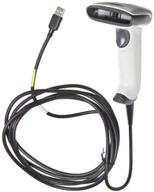 🔍 honeywell 1300g hyperion handheld barcode scanner with 270 linear scan/s, 5v, 200 ma, white logo