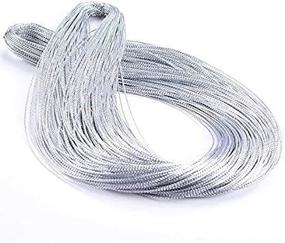 img 2 attached to Metallic Jewelry Wrapping Braiding Yards 1Mm Beading & Jewelry Making and Beading Supplies