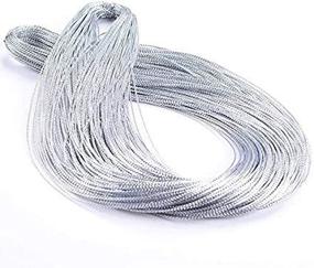 img 4 attached to Metallic Jewelry Wrapping Braiding Yards 1Mm Beading & Jewelry Making and Beading Supplies