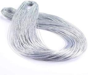 img 1 attached to Metallic Jewelry Wrapping Braiding Yards 1Mm Beading & Jewelry Making and Beading Supplies