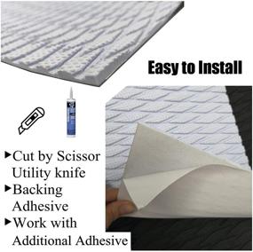 img 1 attached to LUBEMIDA Flooring Embossed Adhesive Surfboard