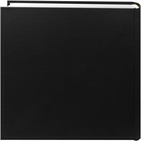 img 3 attached to Pioneer Photo Albums DA-200SF/BLK 4x6 Black Pocket Photo Album with Sewn Leatherette Frame Cover