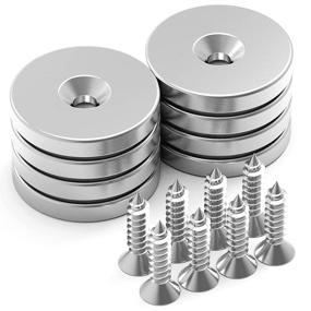 img 4 attached to 💪 Powerful THCMAG Countersunk Neodymium Magnets: Ideal for Various Applications
