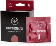 🍷 big betty - pinot protector wine bottle stopper - hilarious & practical wine condoms - pack of 6 logo